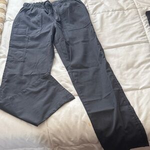 Men's dark gray scrub Pants